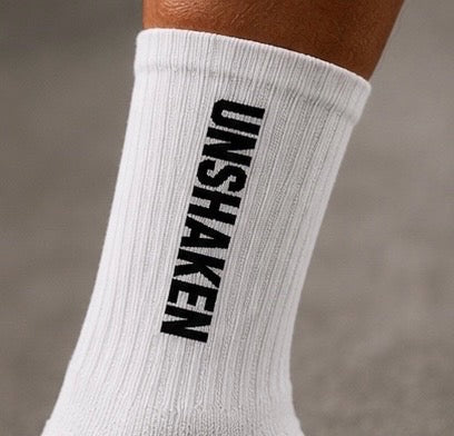 UNSHAKEN Athletic Crew Socks