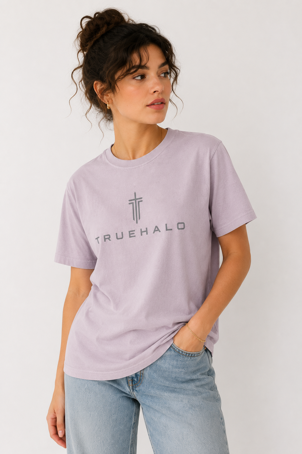 Signature Unisex Heavyweight Garment-Dyed Tee - Washed Lavender
