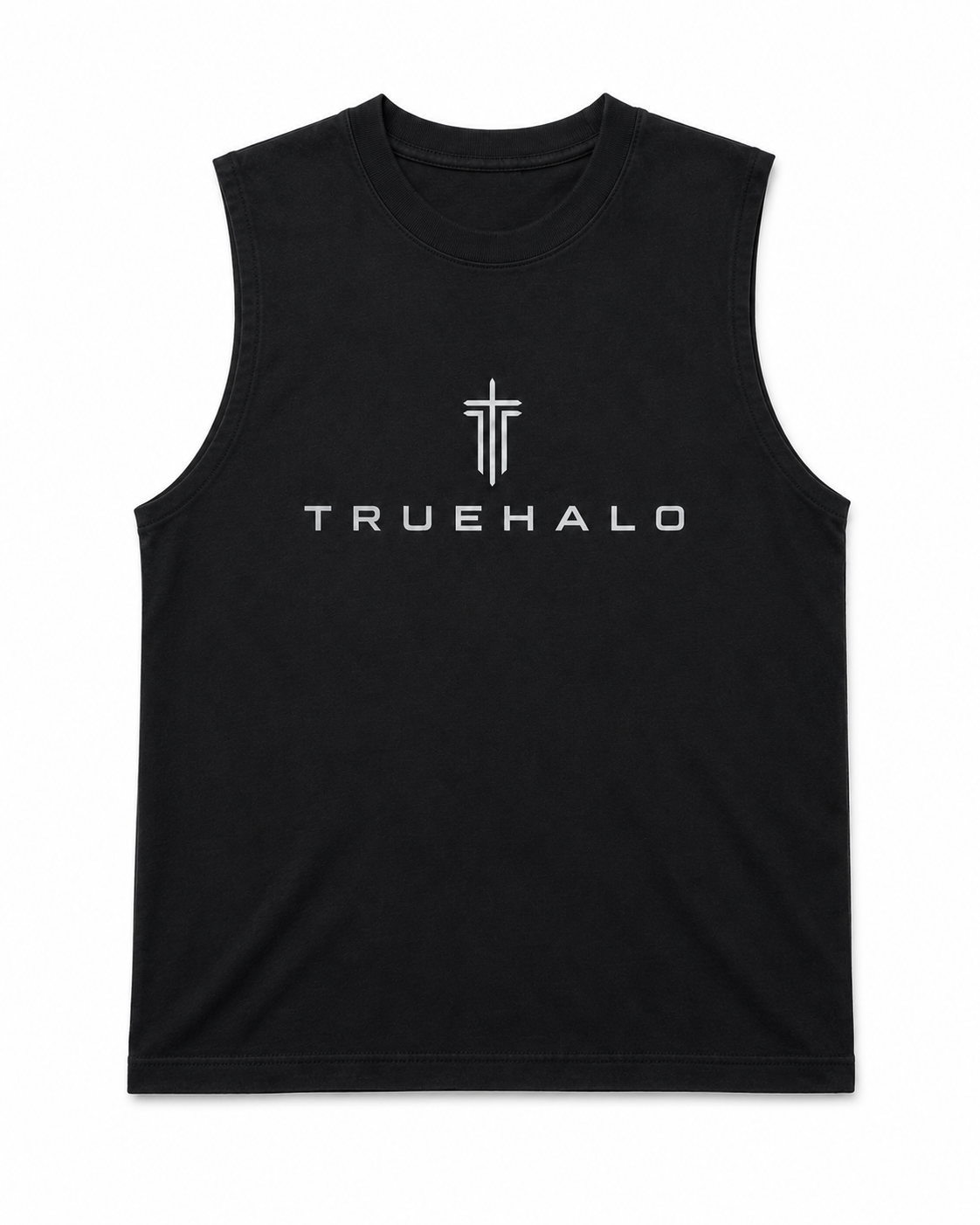 TRUEHALO Women’s Muscle Tank - Black