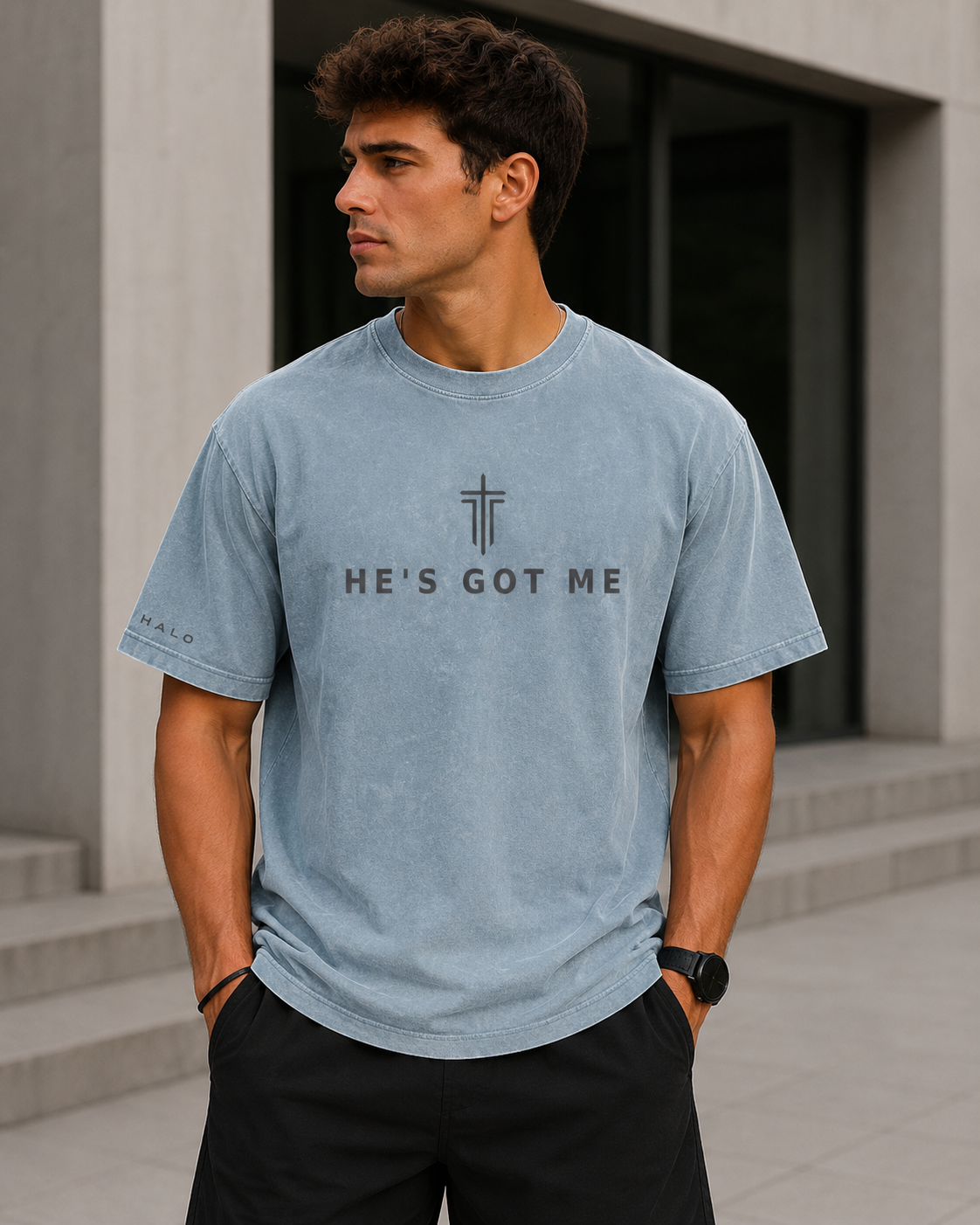 TRUEHALO He's Got Me Tee