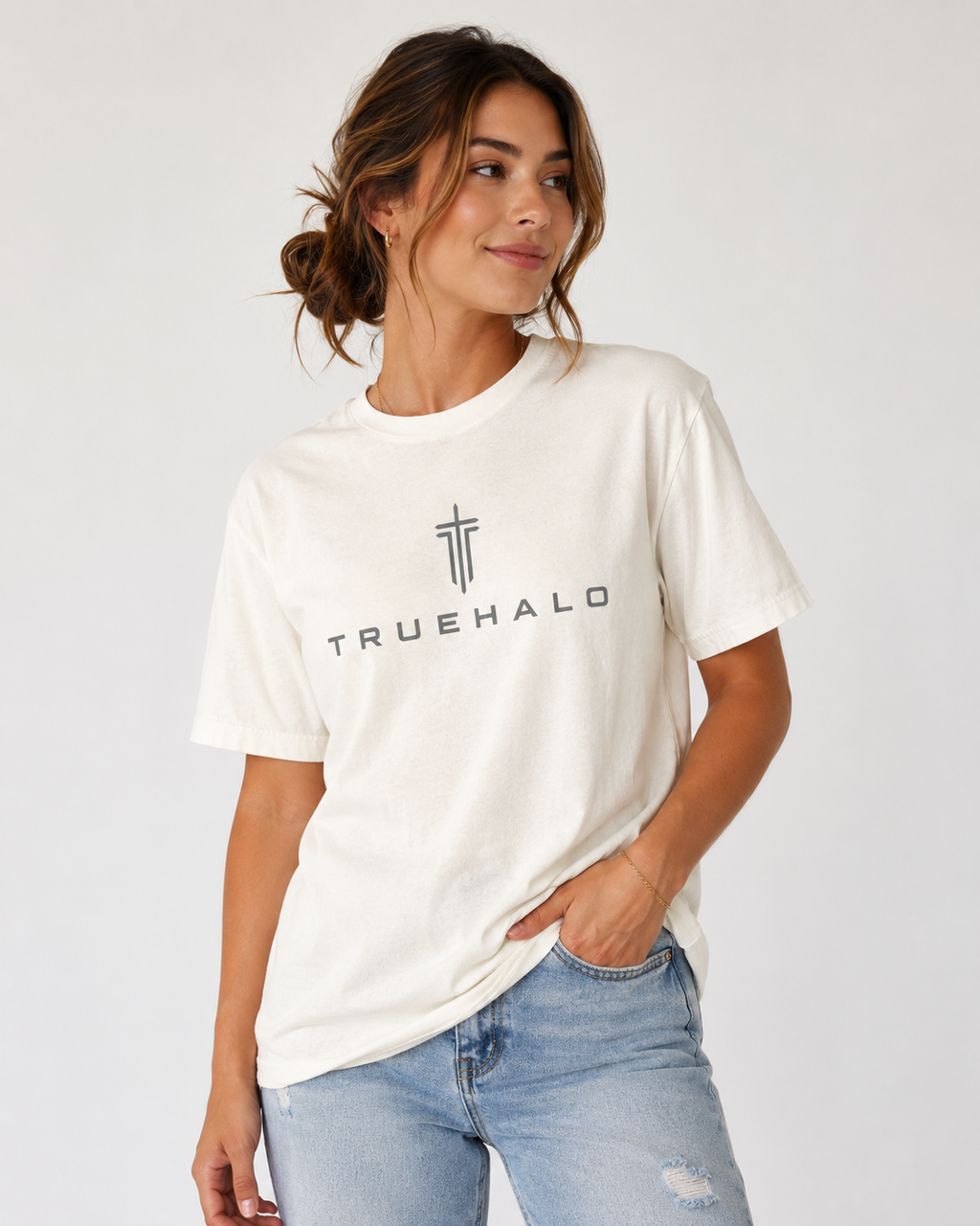 Signature Unisex Heavyweight Garment-Dyed Tee - Vintage White