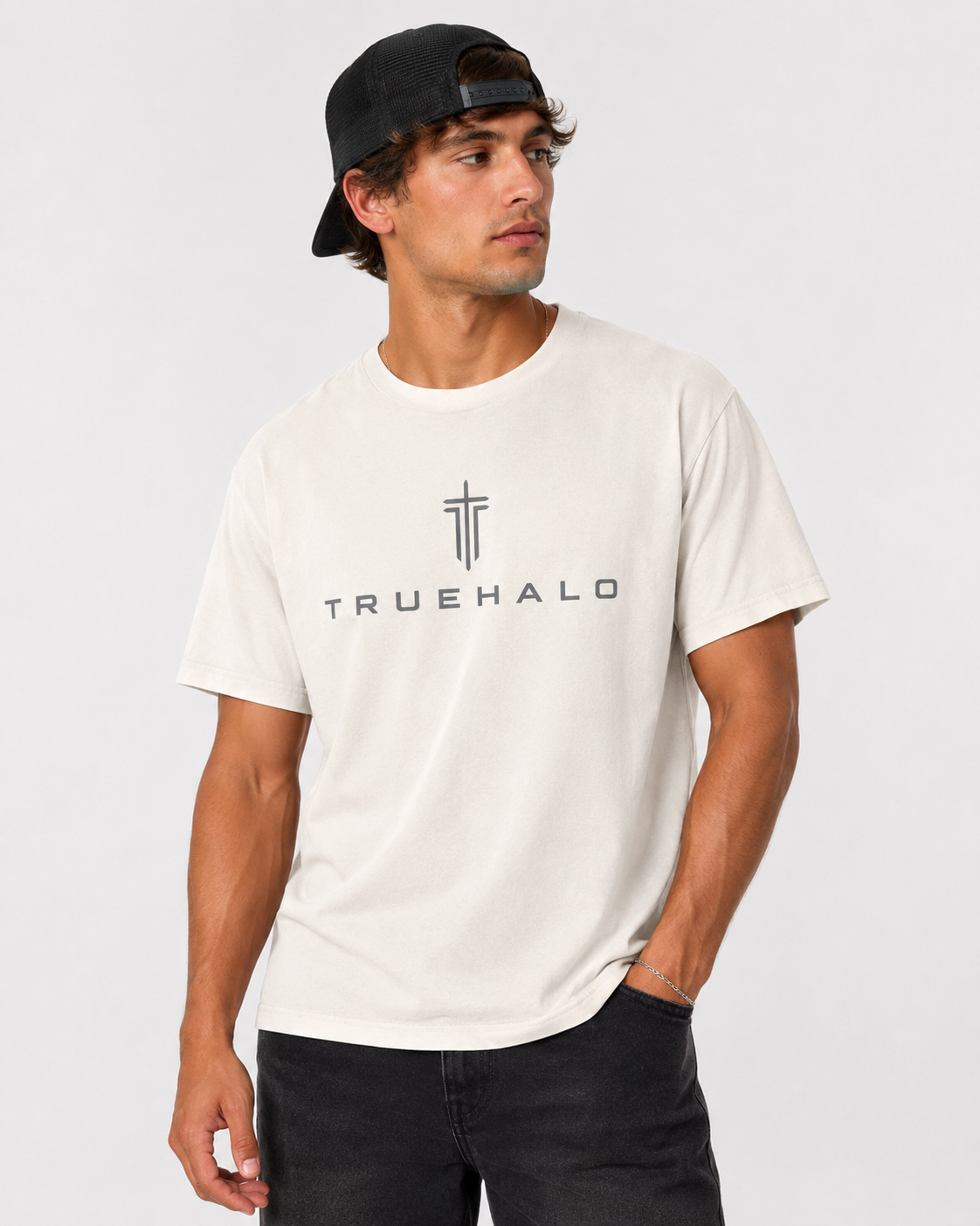 Signature Unisex Heavyweight Garment-Dyed Tee - Vintage White
