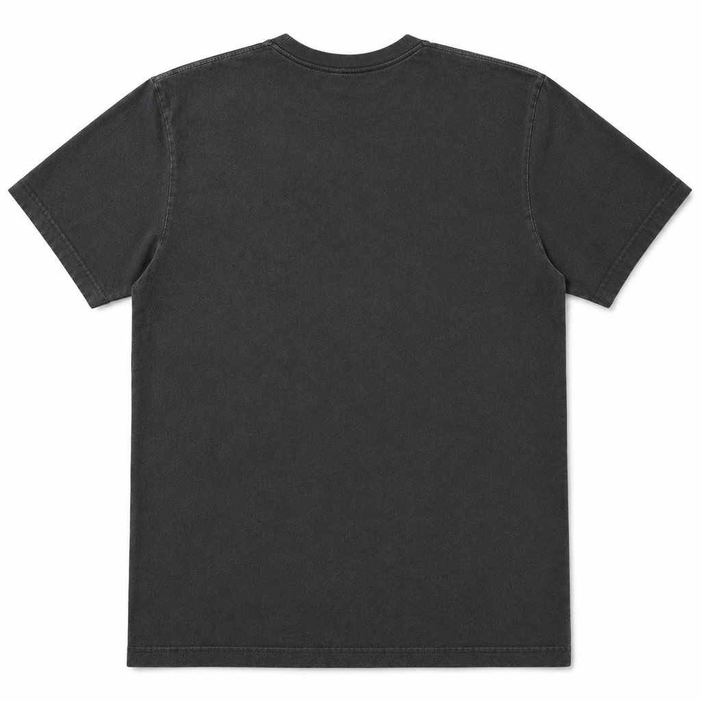 Signature Unisex Heavyweight Garment-Dyed Tee - Washed Black