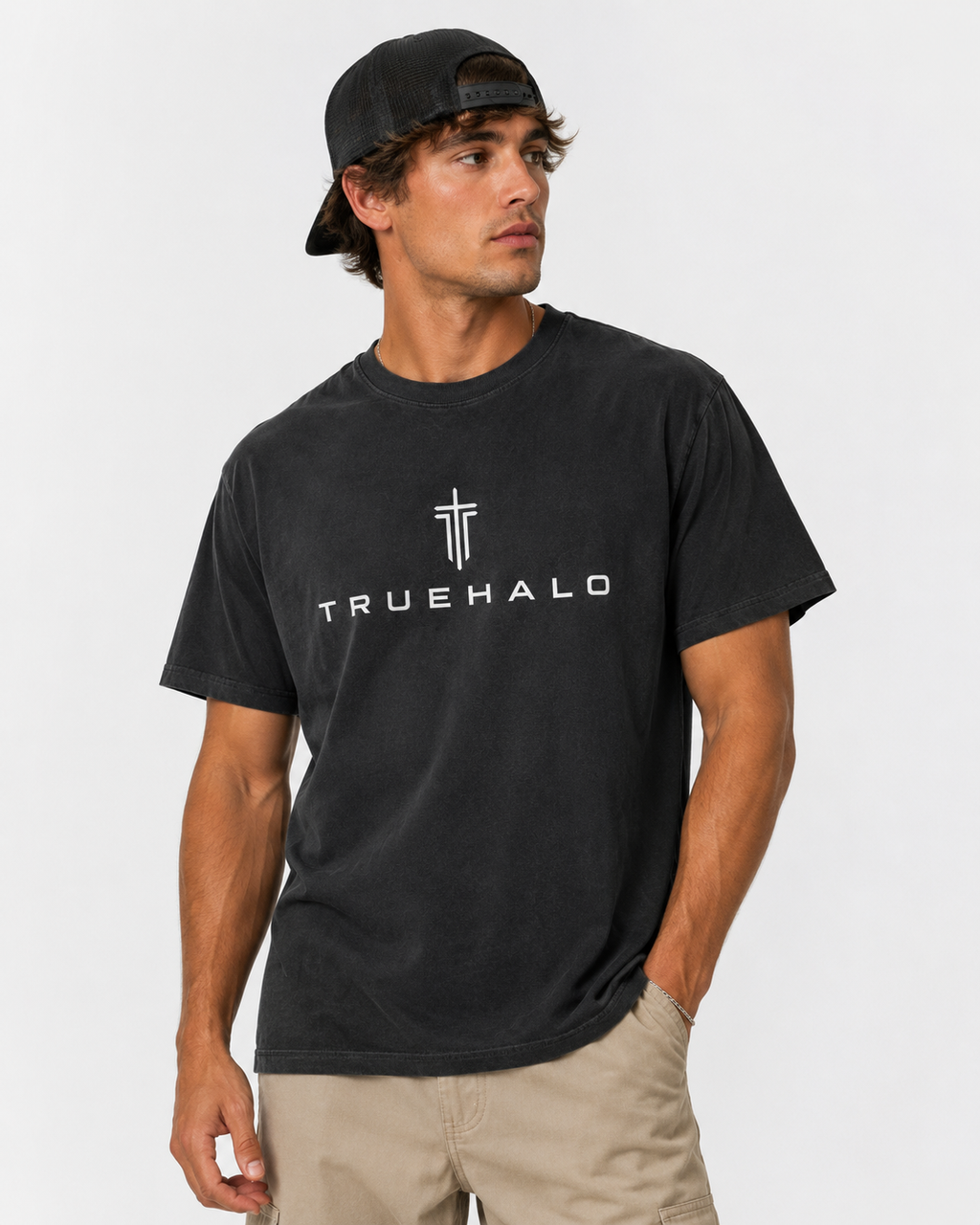 Signature Unisex Heavyweight Garment-Dyed Tee - Washed Black